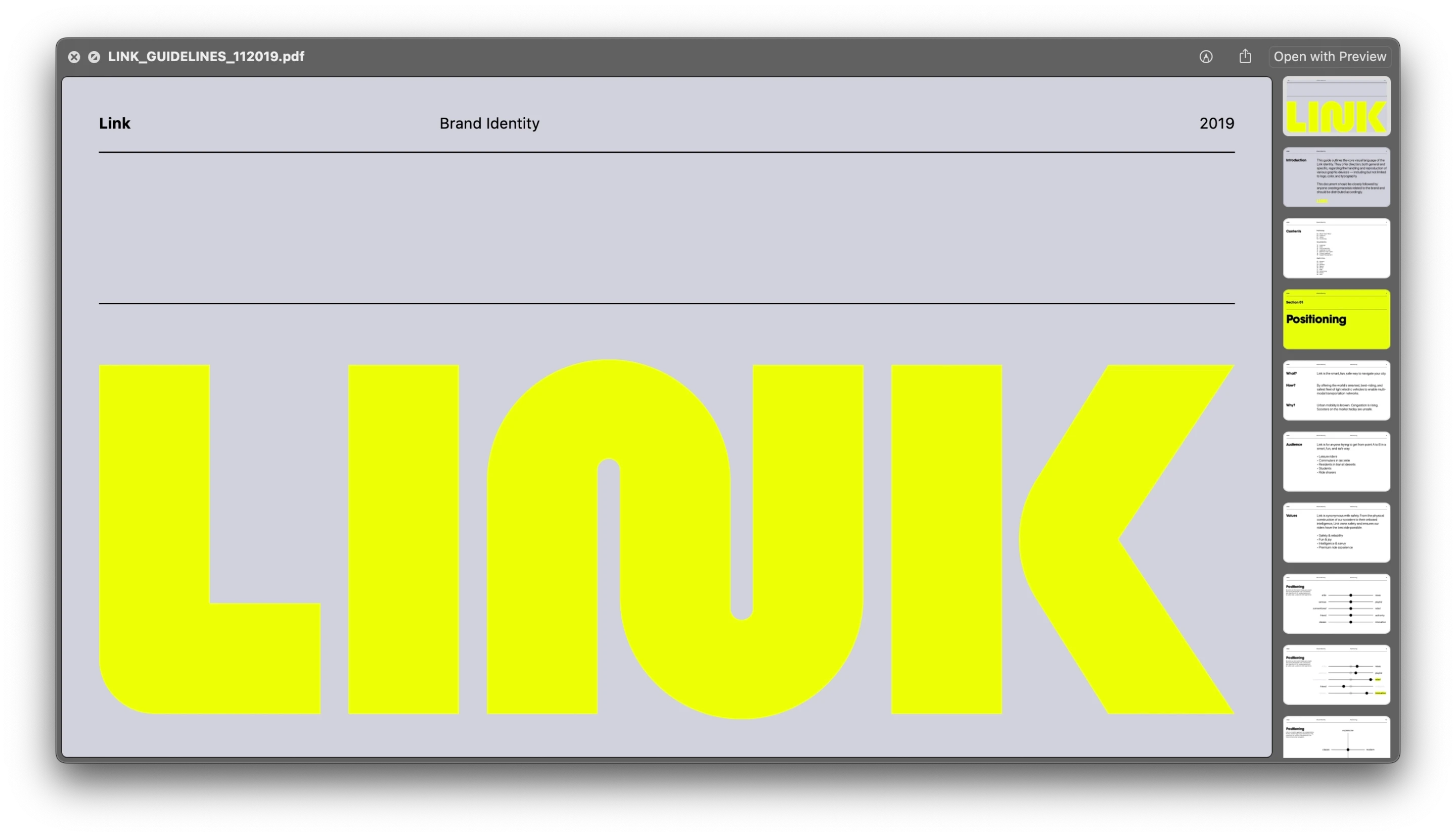 Brand identity guidelines