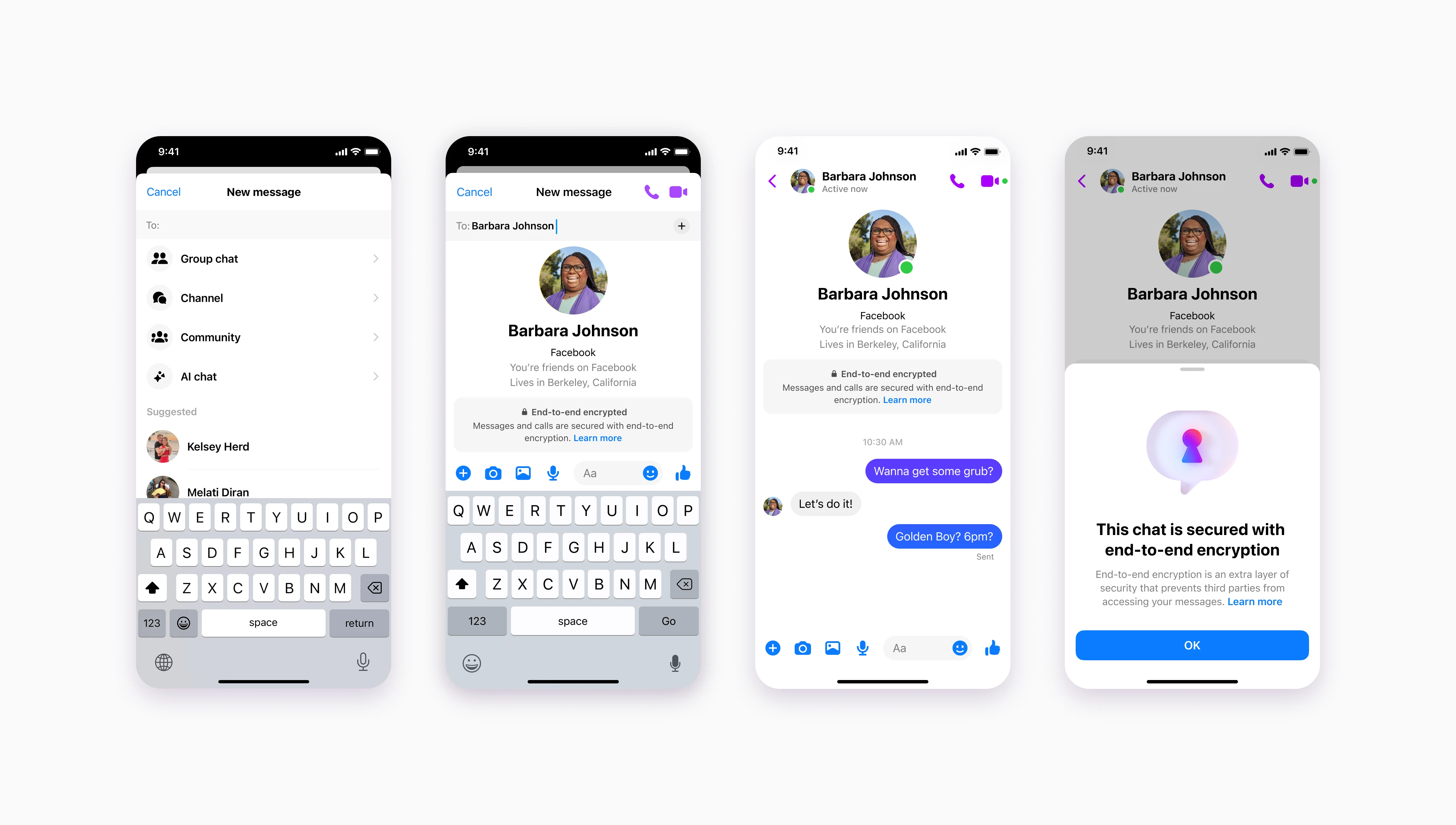 Messenger E2EE attribution redesign