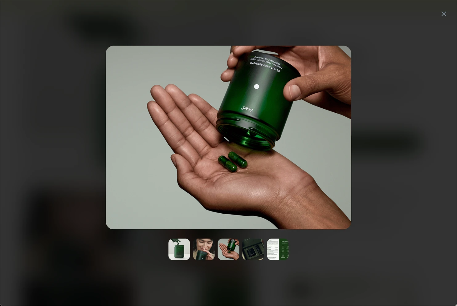Seed imagery lightbox redesign