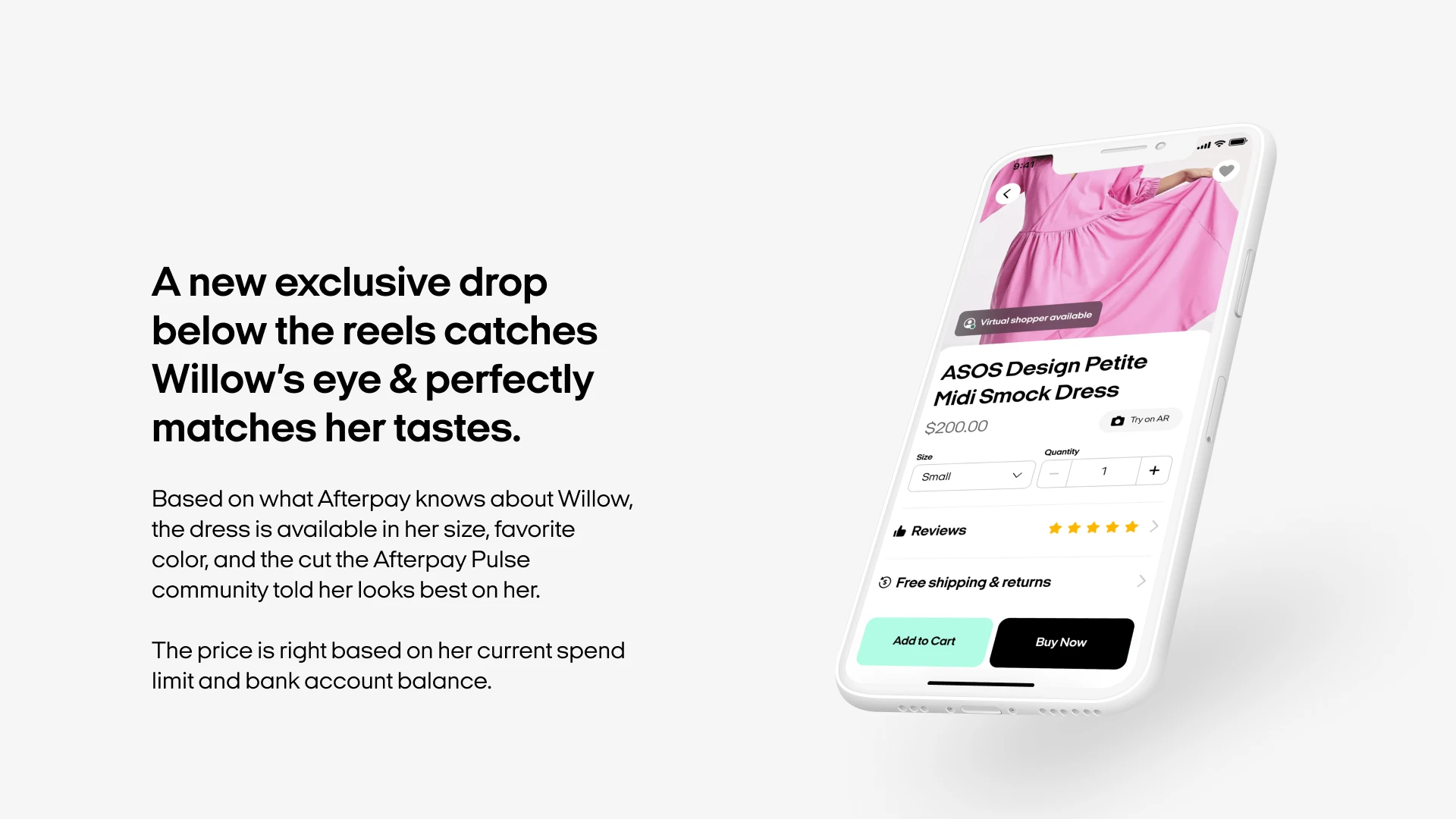 Afterpay app vision journey