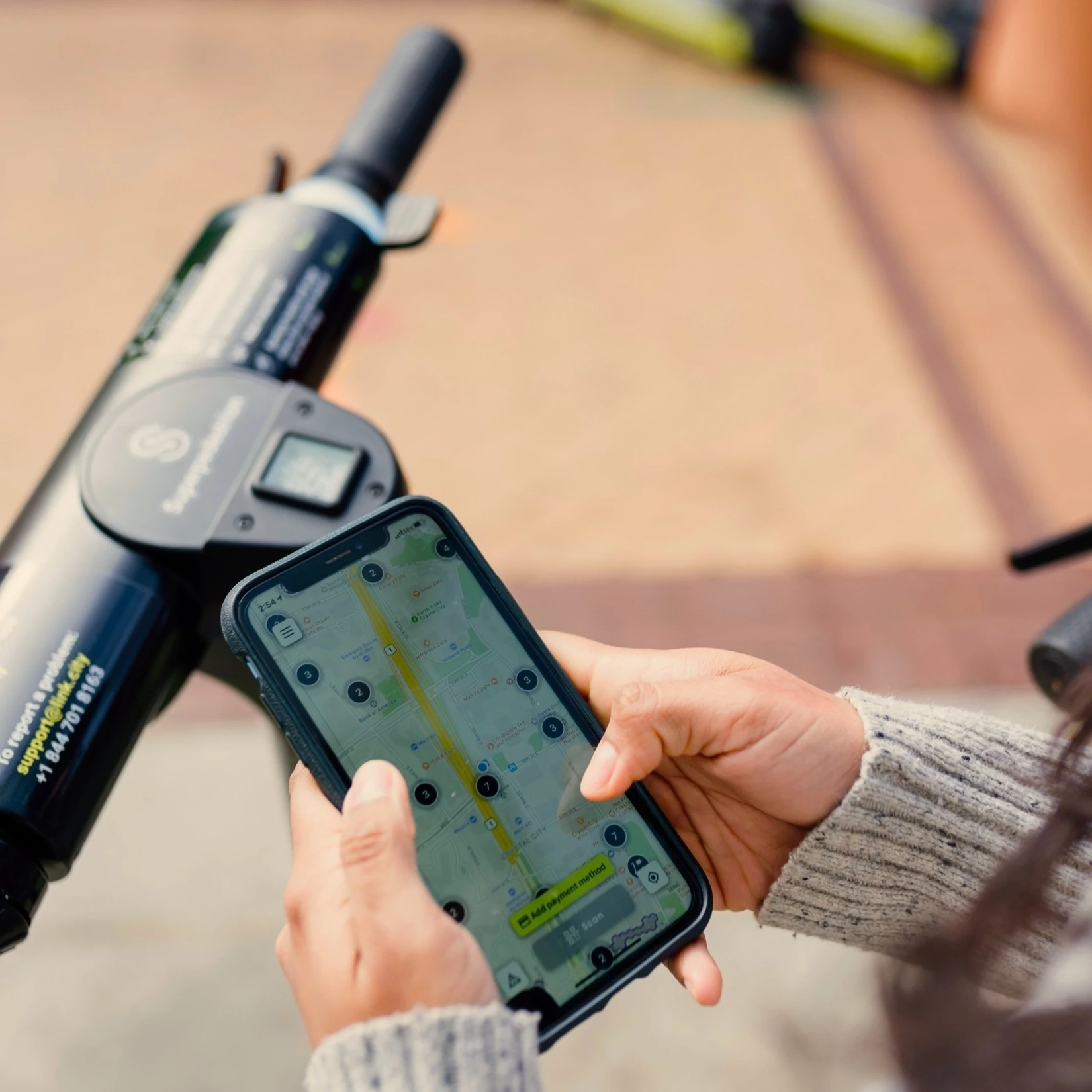 Link scooter launch