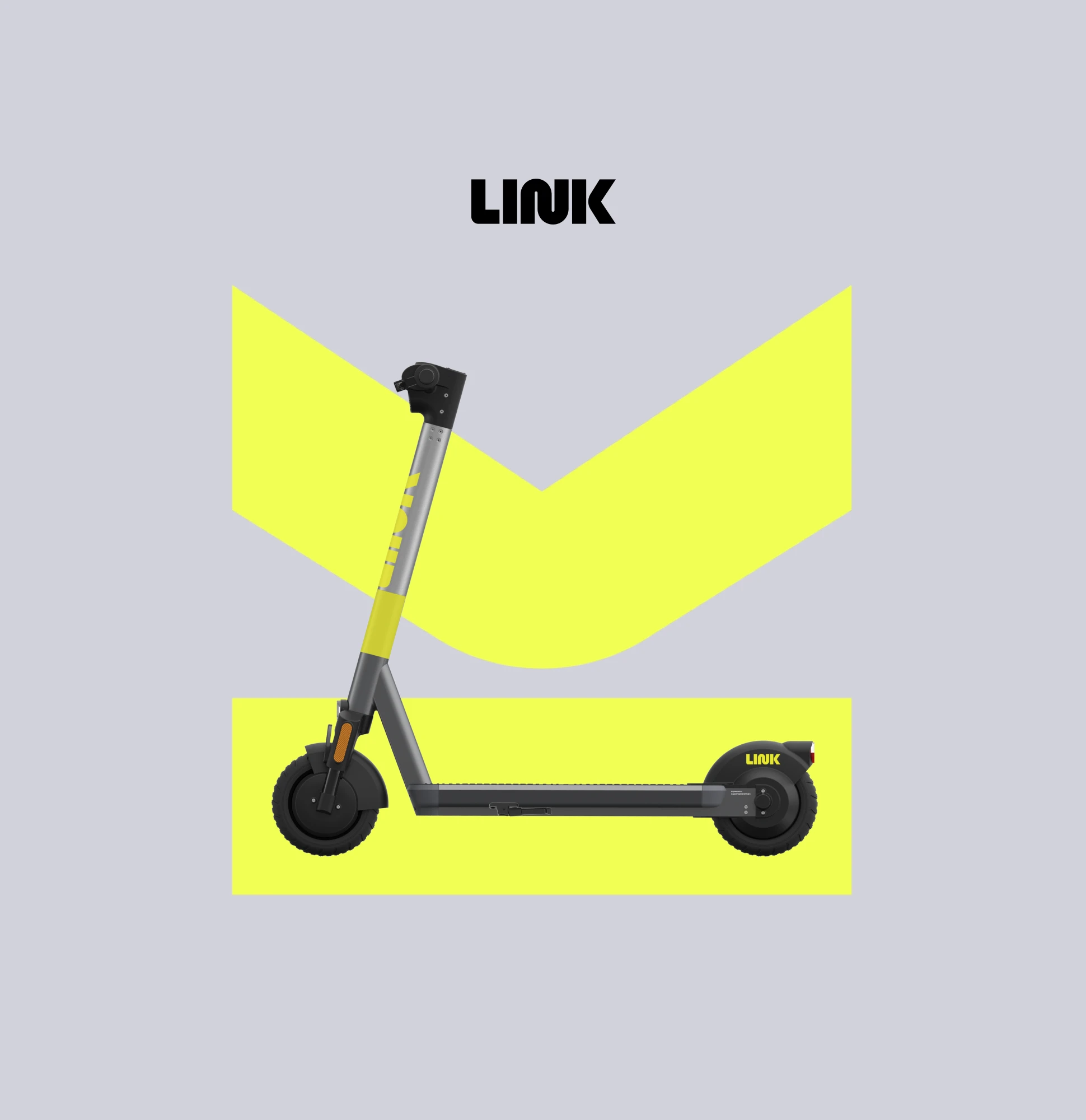 Link scooter brand identity