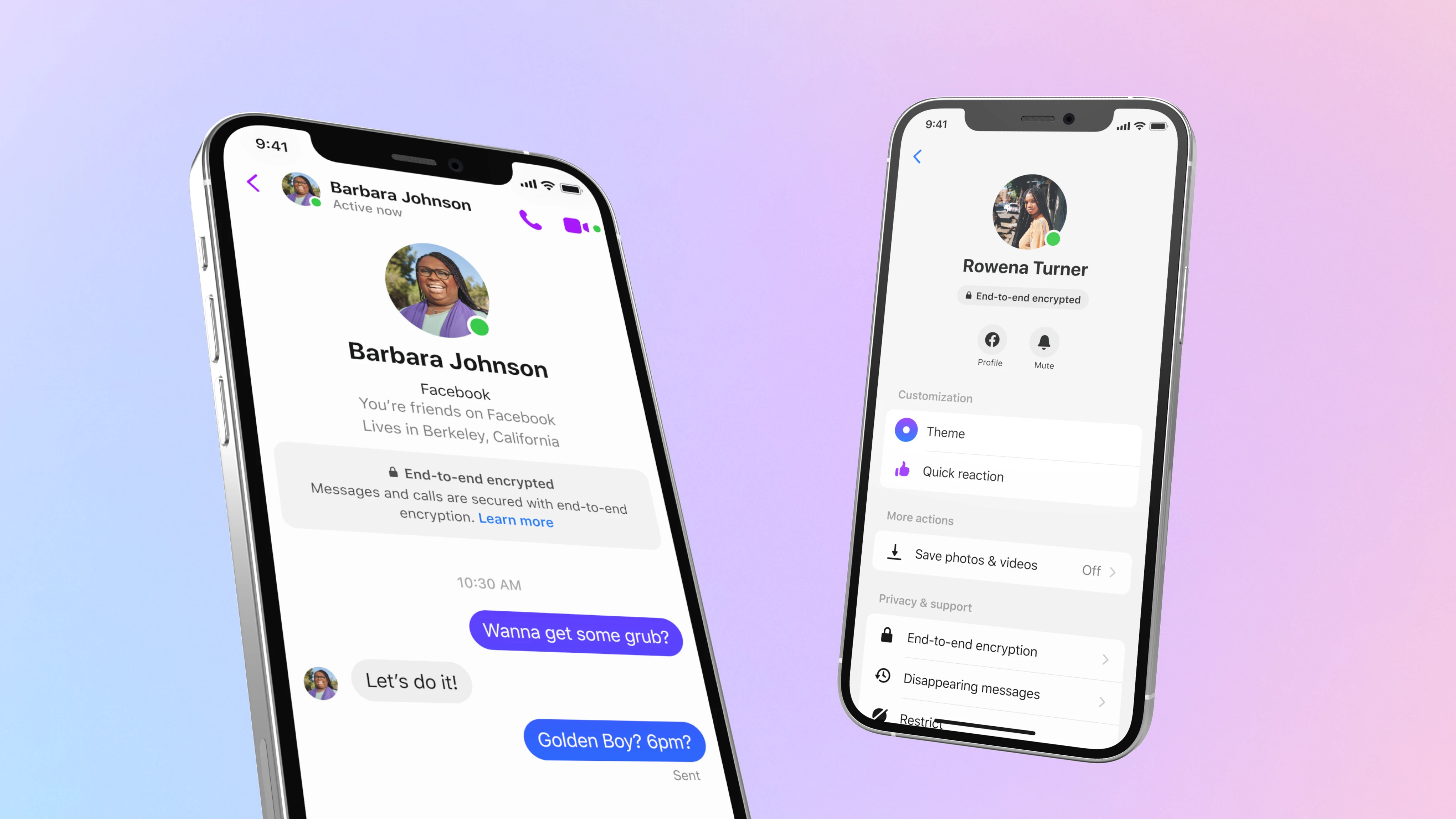Messenger E2EE redesign