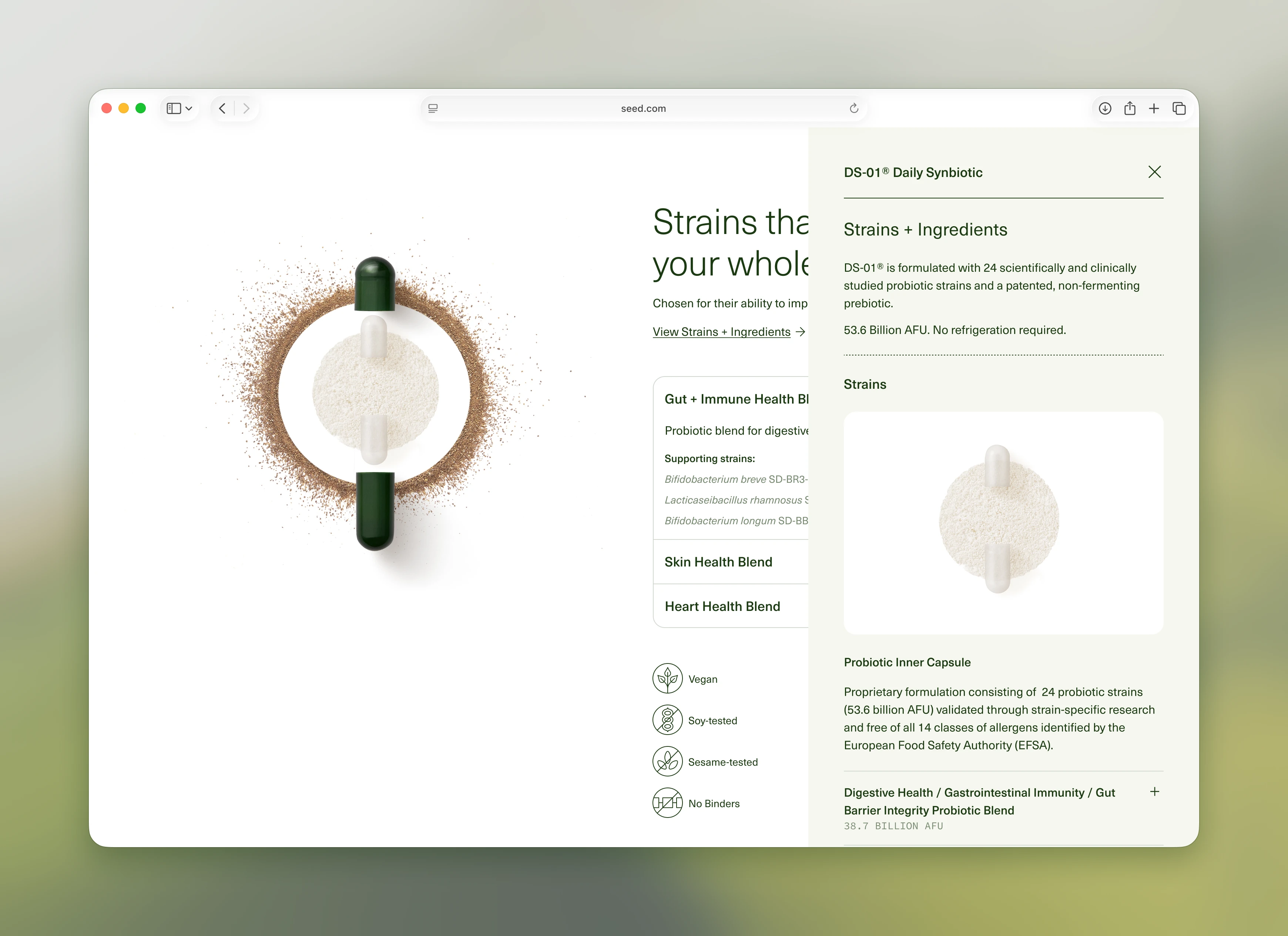 Seed strain module redesign